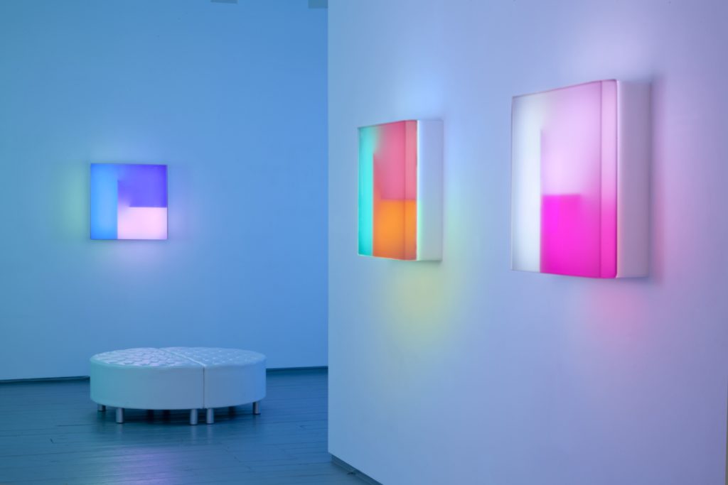 installation Light Music 2016, Tundra- Brian Eno_Ambient_Paintings_Fg_Comunicazione